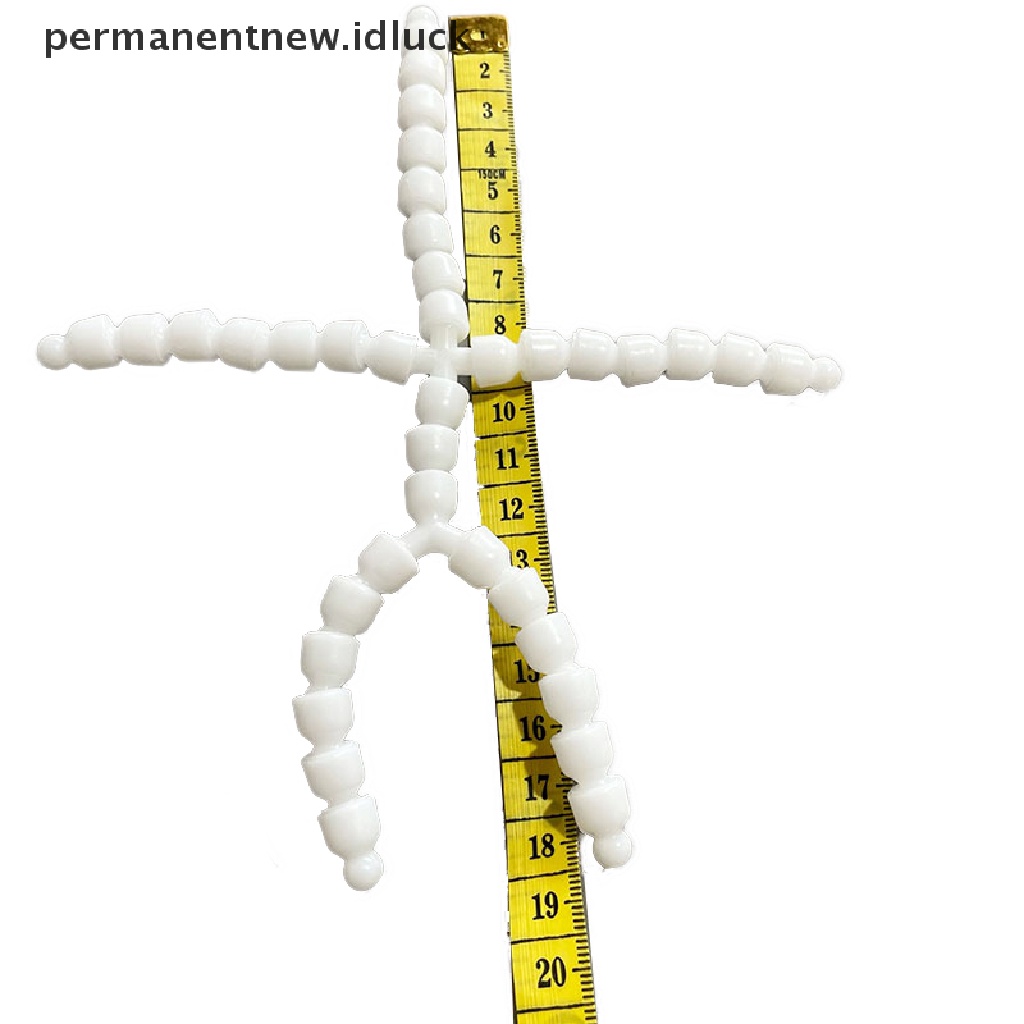 [luckypermanentnew] 20/15cm Sambungan Kerangka Boneka Mainan Mewah DIY Socket Fleksibel Armature Bagian Boneka [ID]