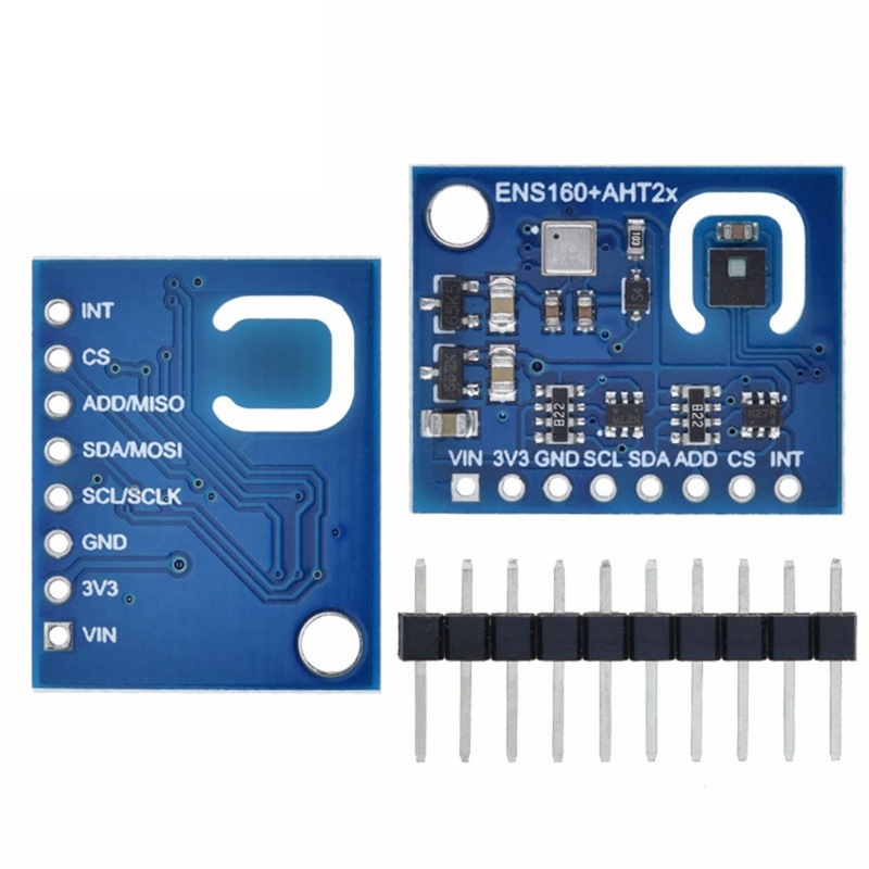 Btsg ENS160+AHT21 Sensor Gas Karbondioksida Kualitas Udara Indoor Sensor Kelembaban Suhu Untuk Pemantau Kualitas Udara