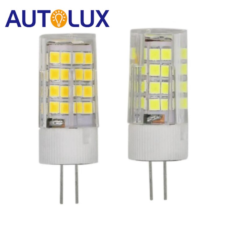 Lampu HALOGEN KACANG G4 12V/220V / LAMPU HALOGEN G4 TUSUK 12V/220V - 12V-WARMWHITE