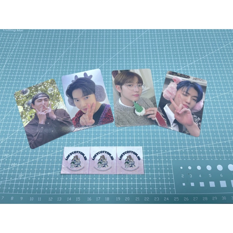 PC PHOTOCARD Pink Christmas Random Pack EXO NCT DREAM SEHUN SUHO RENJUN JAEMIN