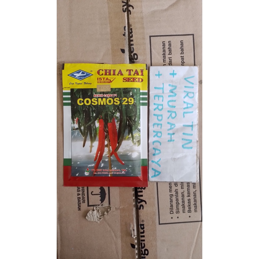 Benih Cabai Besar F1 COSMOS-29 isi 10 gr