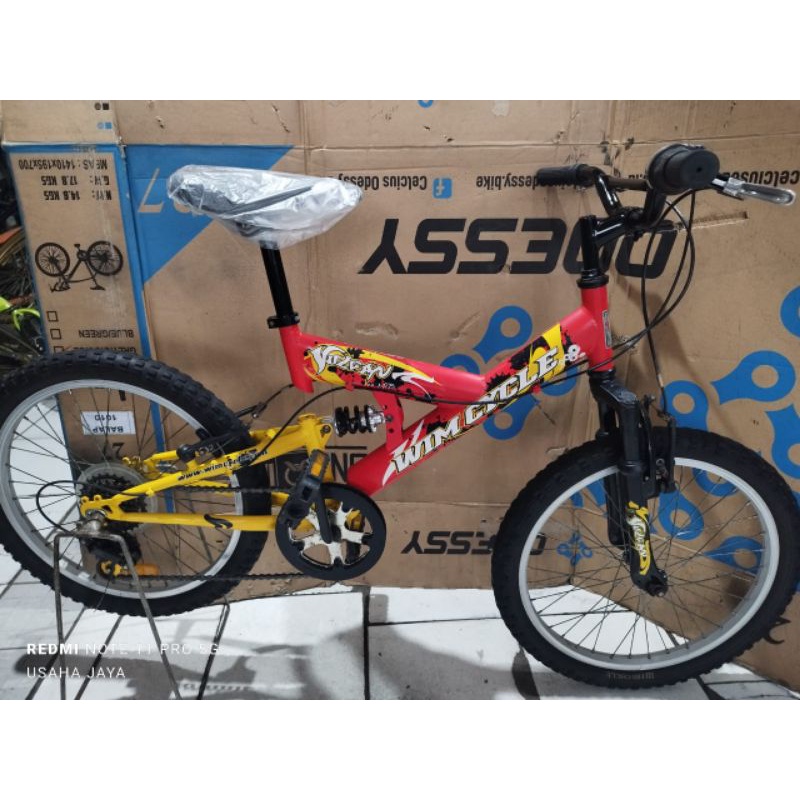 Sepeda Mtb 20 wimcycle Vulcan
