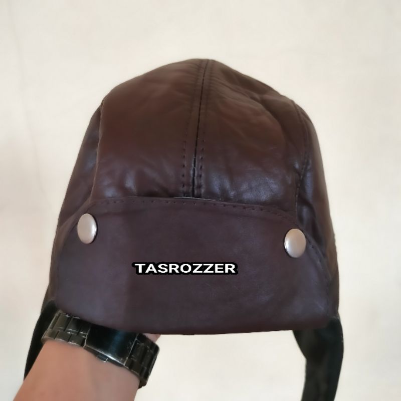 Snoopy kulit daleman helm kulit asli 100% |