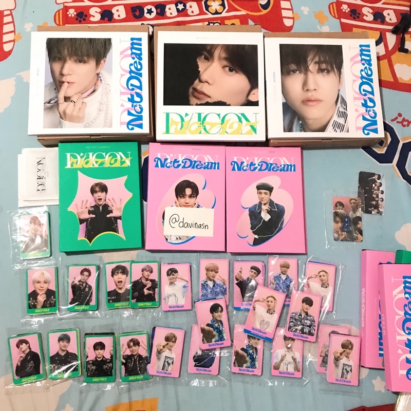 [READY STOCK] SHARING MINI DICON 102 NCT DREAM NCT 127 set jaemin jeno mark haechan chenle jisung re