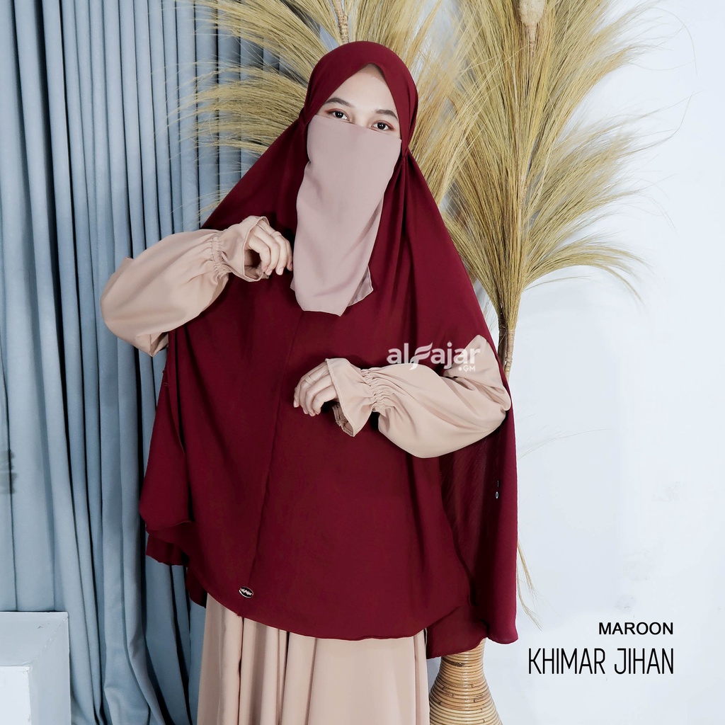 Khimar Crinkle Premium Jihan by Alfajar