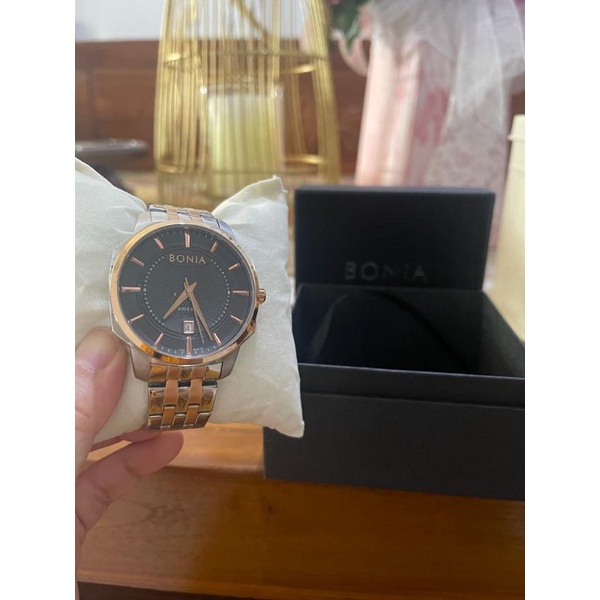 jam tangan pria Bonia (preloved)