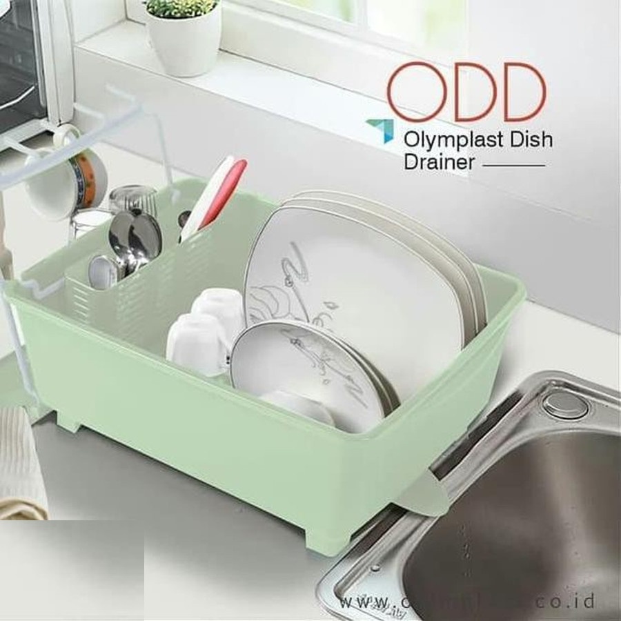 Olymplast Rak Piring Tempat Piring / Rak Pengering Piring Plastik ODD Khusus batam