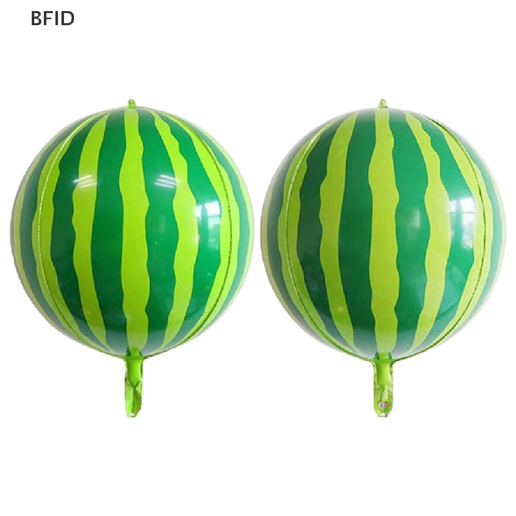 [BFID] 1pc 22inch 4D Balon Semangka Ulang Tahun Pernikahan Properti Foto Mainan Baby Shower [ID]