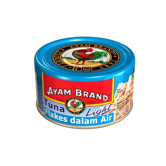 

Ayam brand tuna flakes light W 150gr can