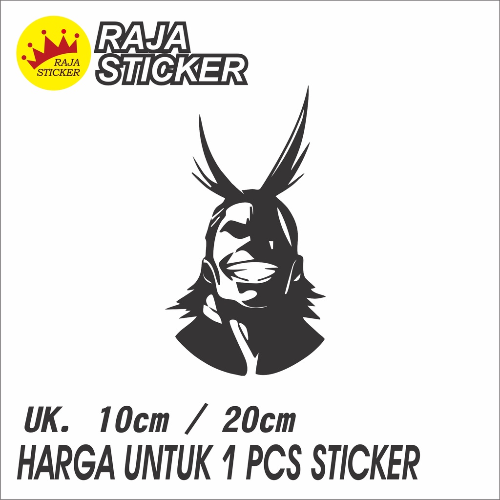 STIKER CUTTING AL MIGHT MY HERO ACADEMIA