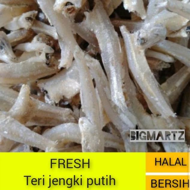 

➣ ikan asin Teri jengki bulat vip tanpa kepala 1kg / jengki putih bersih / teri jengki export ➷