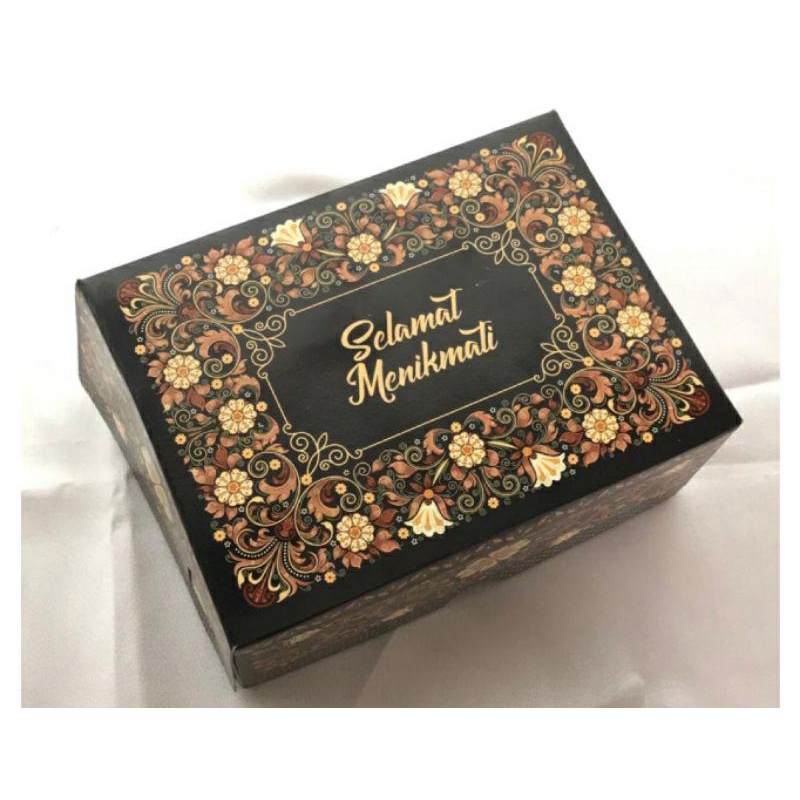 

Dus Kue Motif Bunga Elegan KS/ Box Roti/ Dos Jajan Premium/ Kerdus Snack untuk Hajatan/ Kotak Makanan/ Wadah Jajan untuk Pesta Ulang Tahun Syukuran