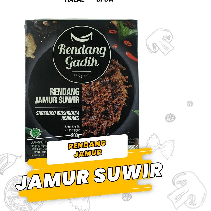 

Terbaru | JKH|Rendang Jamur Suwir - Rendang Gadih