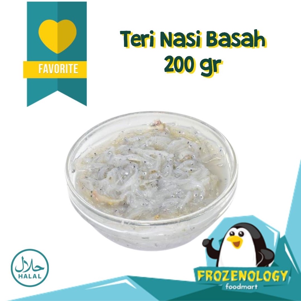 

Teri Nasi Teri Medan Segar Basah Tawar MPASI Ikan Segar Seafood 200g