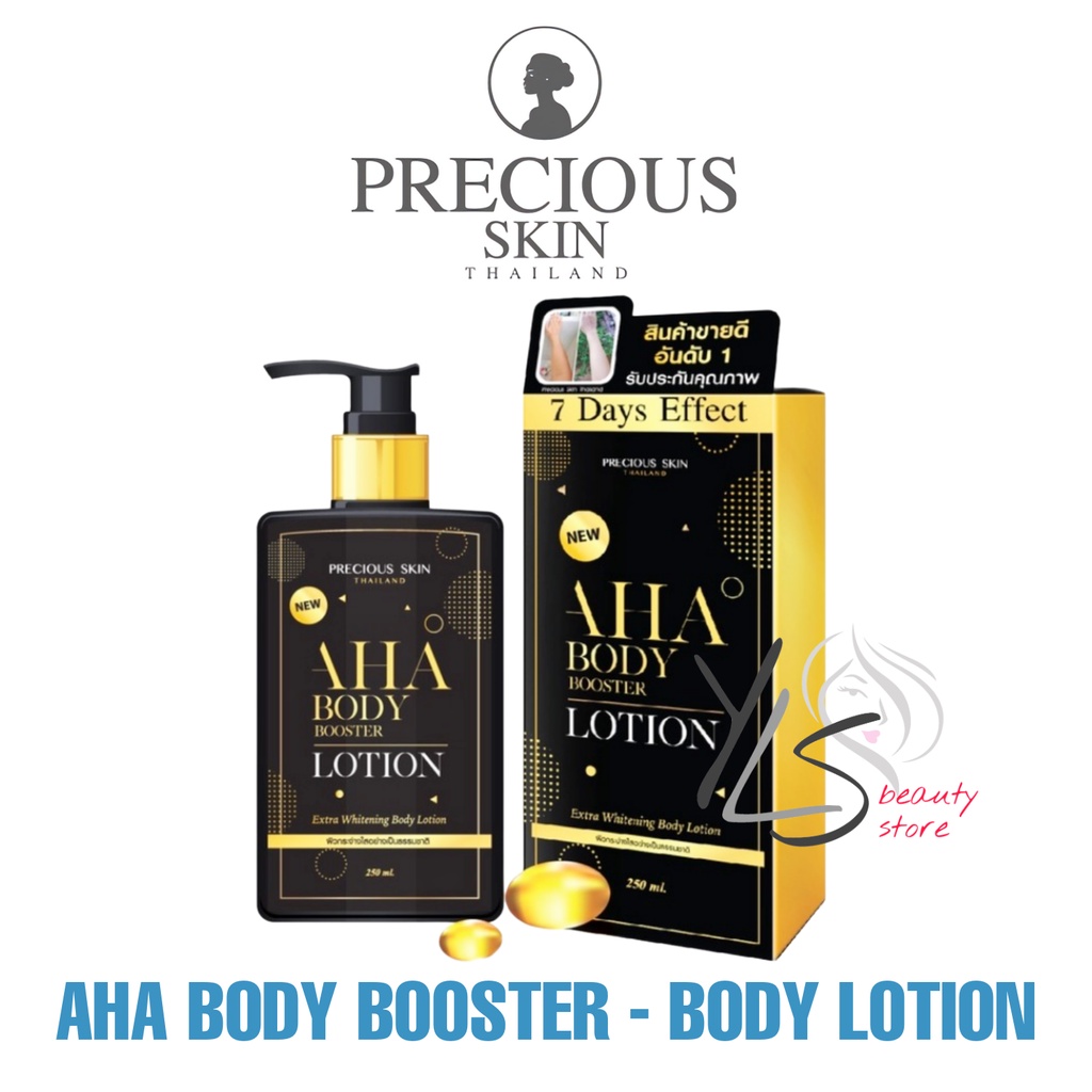 PRECIOUS SKIN AHA BODY BOOSTER LOTION 250ml - TERDAFTAR BPOM - AHA BODY LOTION MURAH