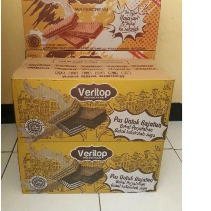 

Terbaru[KF7]-VERITOP WAFER KARTONAN ISI 30 PC 80GR