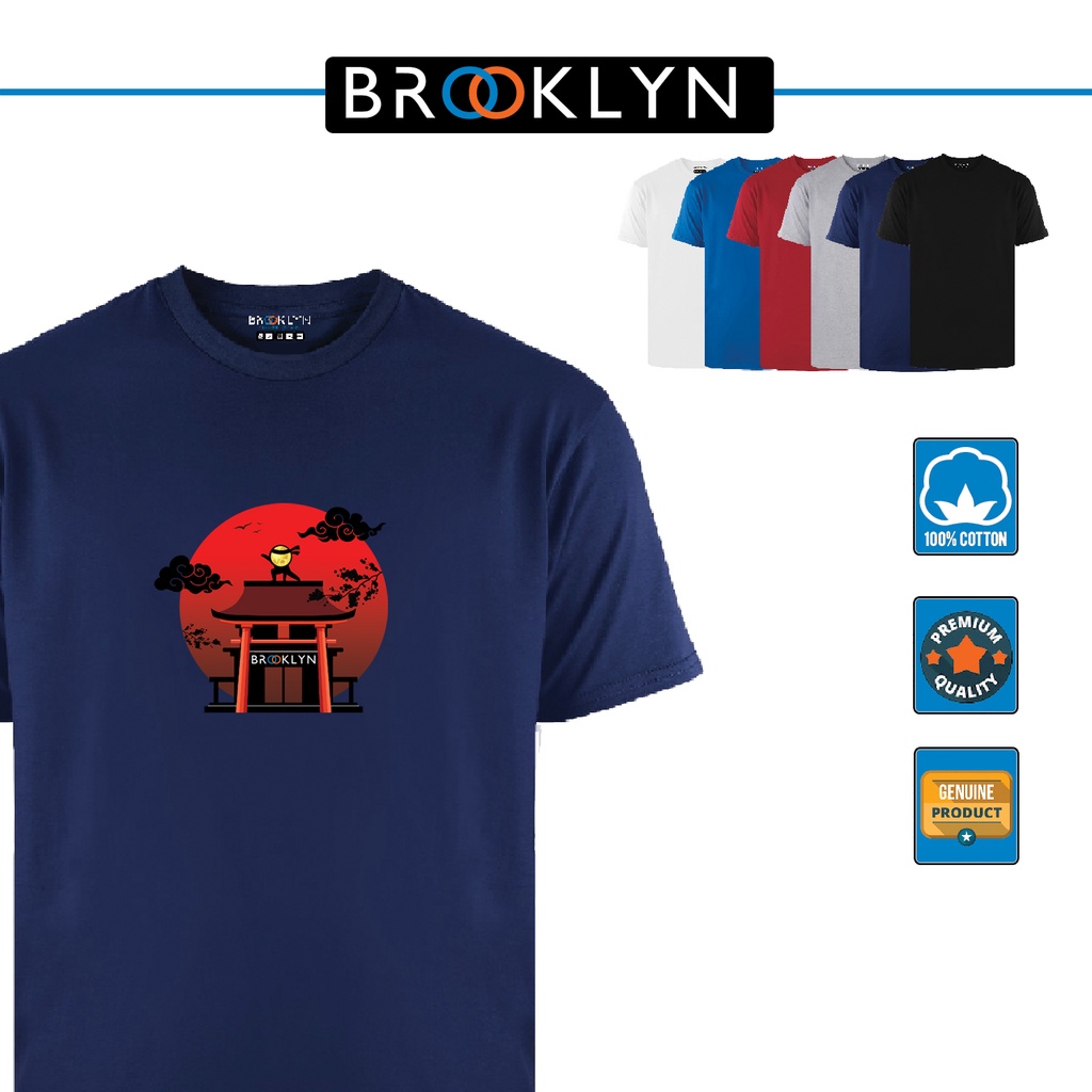 Kaos Premium Katun / Tshirt Premium Cotton Kasual Ninja Series