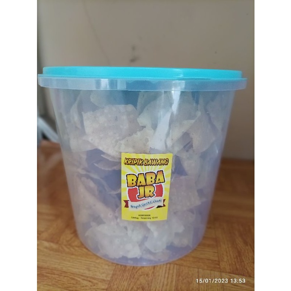

BABA JR keripik dan stik bawang toples homemade