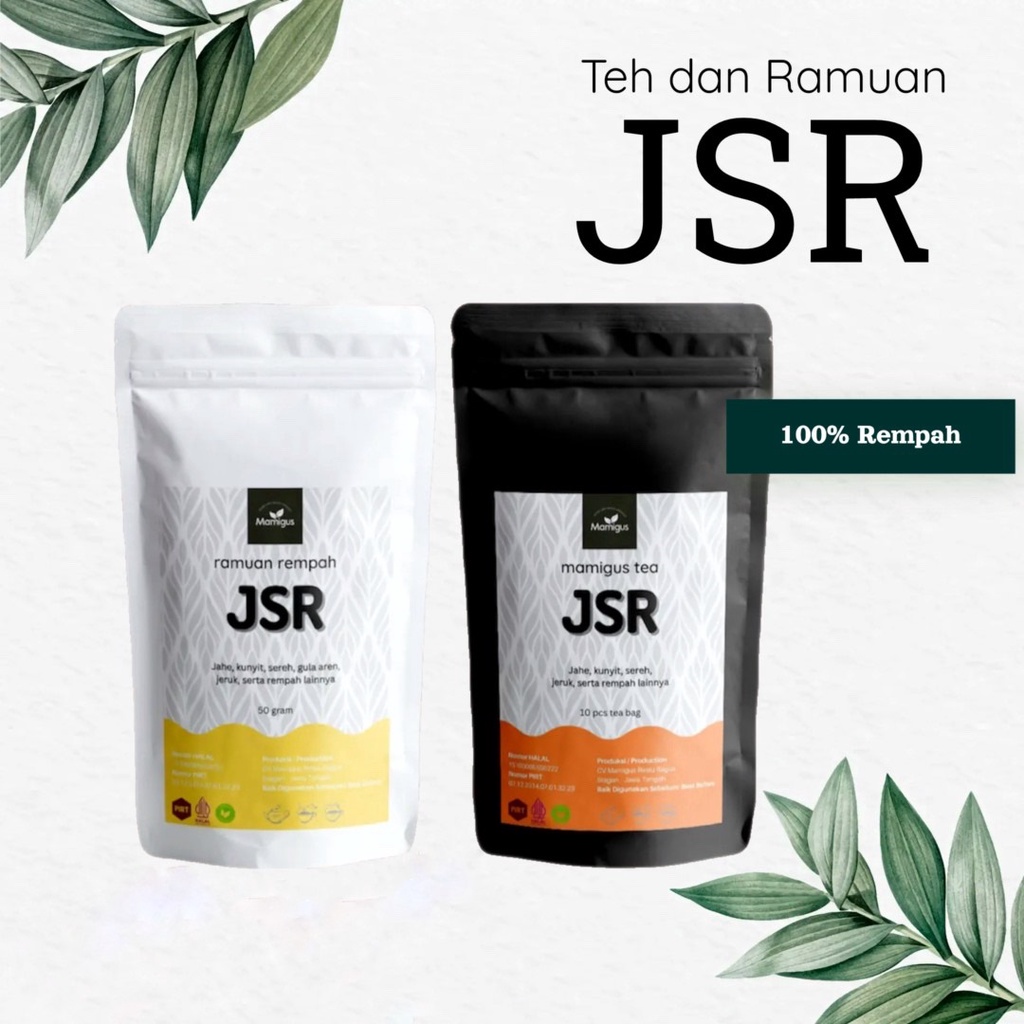 

JSR MAMIGUS Teh dan Ramuan Rempah Premium