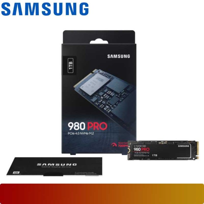 {DeliStore} SAMSUNG 980 PRO PCIE 4.0 NVME SSD 1TB  SSD M.2 NVMe Gen 4 x4 1TB Murah