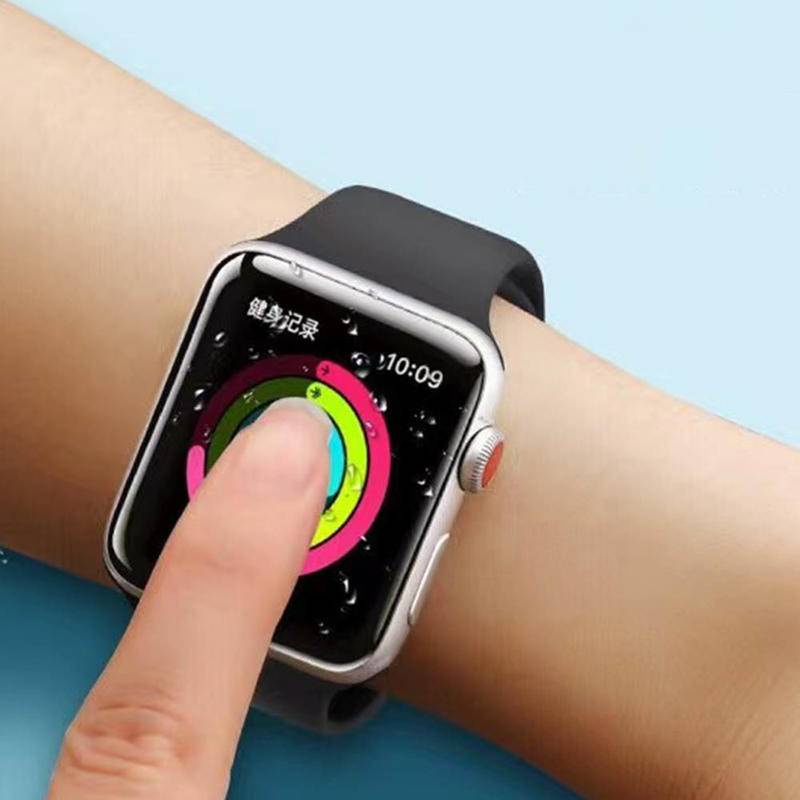 Tempered Glass for Apple Watch Ultra Serie8 7 41mm 45mm 49mm Pelindung Layar Anti Gores Ultra Tipis for Apple Watch Serie6 5 4 3 2 1 SE 2022 44mm 42mm 40mm 38mm