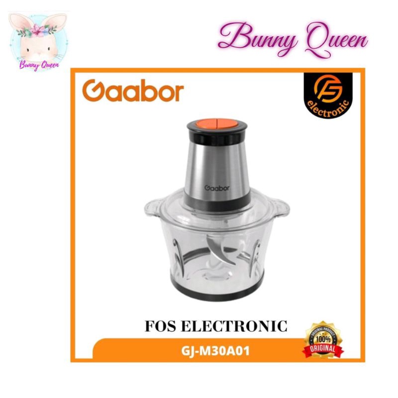 Gaabor Electric Meat Grinder Mesin Penggiling Daging Sayur Food Processor GJ-M30A01