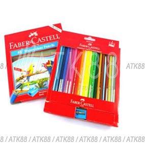 

ダ Pensil Warna Faber-Castell 48 Watercolour Pencils () Limited