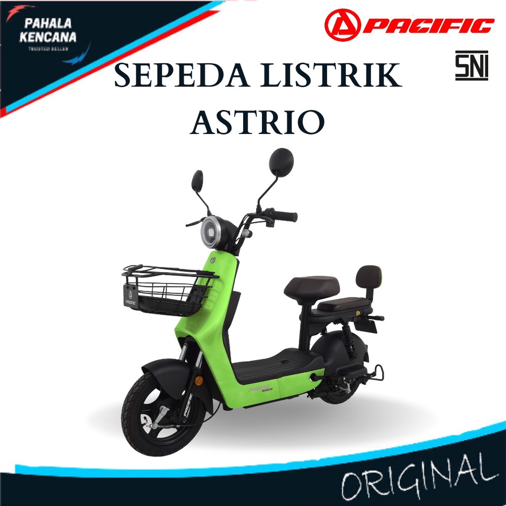 Jual SEPEDA LISTRIK ASTRIO PACIFIC EXOTIC SEPEDA MOTOR LISTRIK | Shopee ...