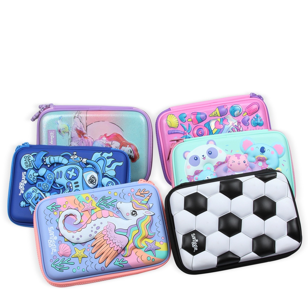 

SMIGGLE Hardtop pencil case / kotak pencil nimbul 3D Smigle ORIGINAL CHOCHO88