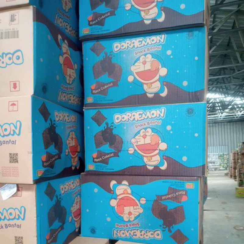 

CIKI DORAEMON BERHADIAH ANTI ZONK RASA COKLAT ISI 40 BUNGKUS(1DUS)