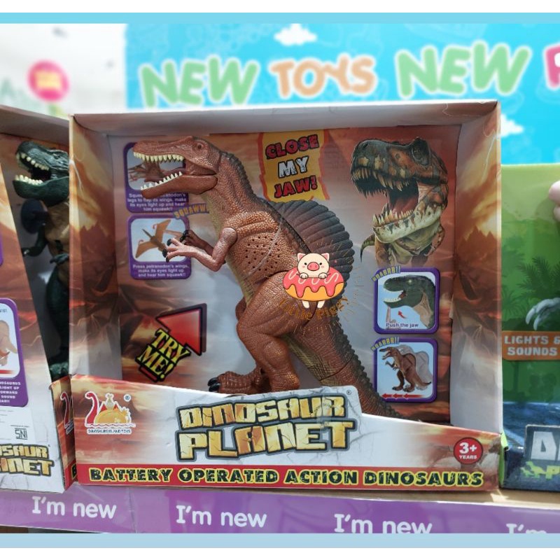 Dino planet spinosaurus toy figure