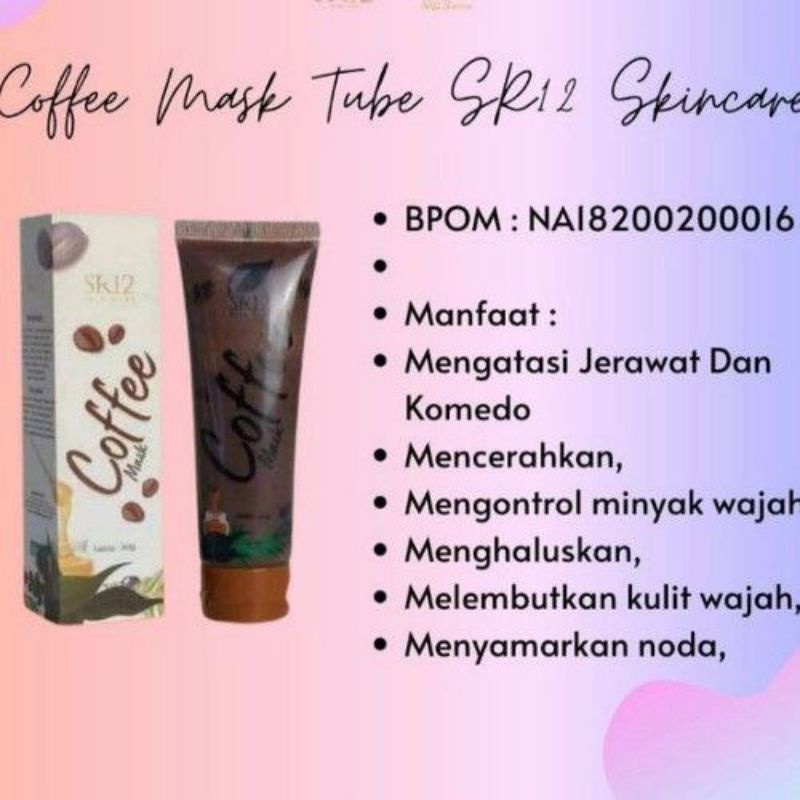 masker wajah/masker piling/masker komedo/pembersih komedo