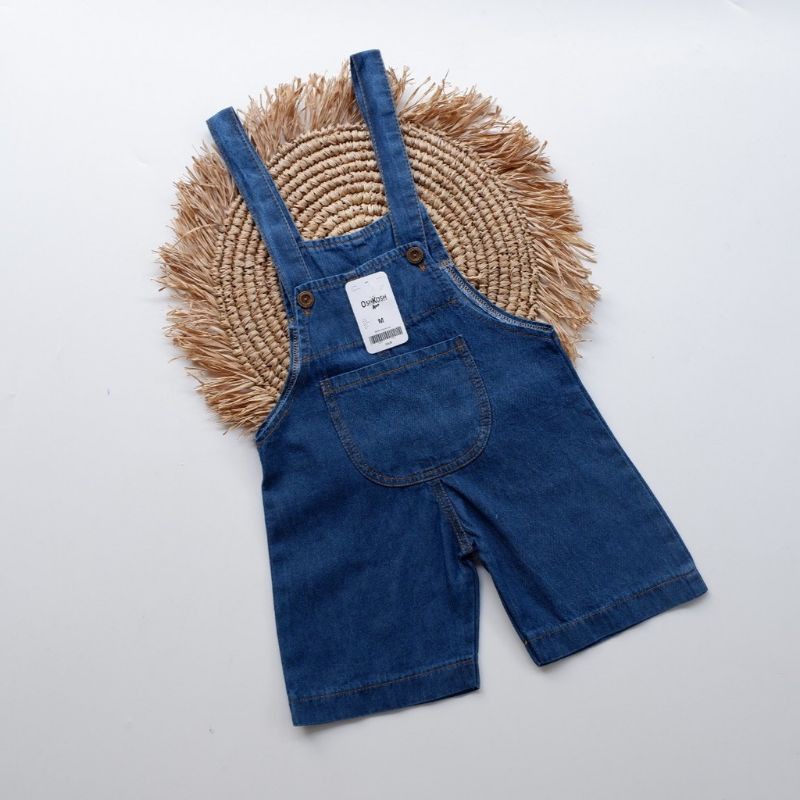 DK OVERALL JEANS PENDEK / OVERALL JEANS CELANA PANJANG / OVERALL PENDEK CORDUROY  Baju Kodok Bayi Anak Unisex