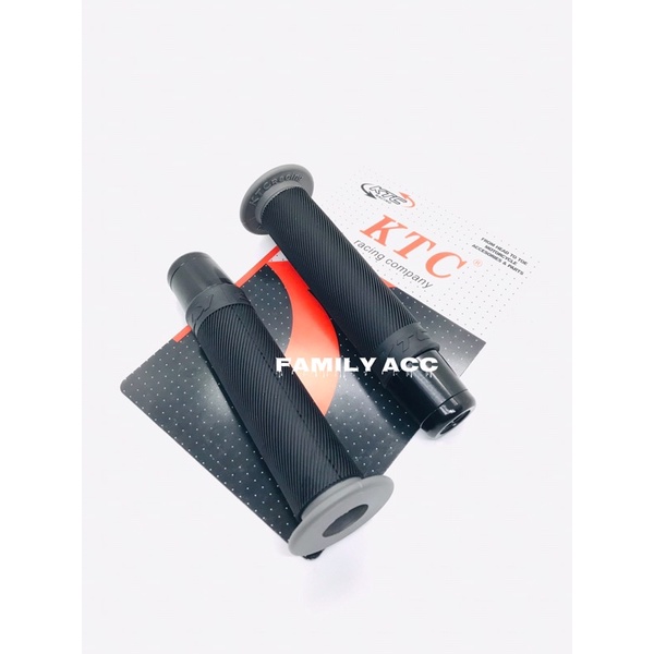 KTC RACING - PAKET HANDGRIP HANDFAT HANDLE GRIP KTC BULU PLUS JALU STANG CNC UNTUK SEMUA MOTOR UNIVERSAL