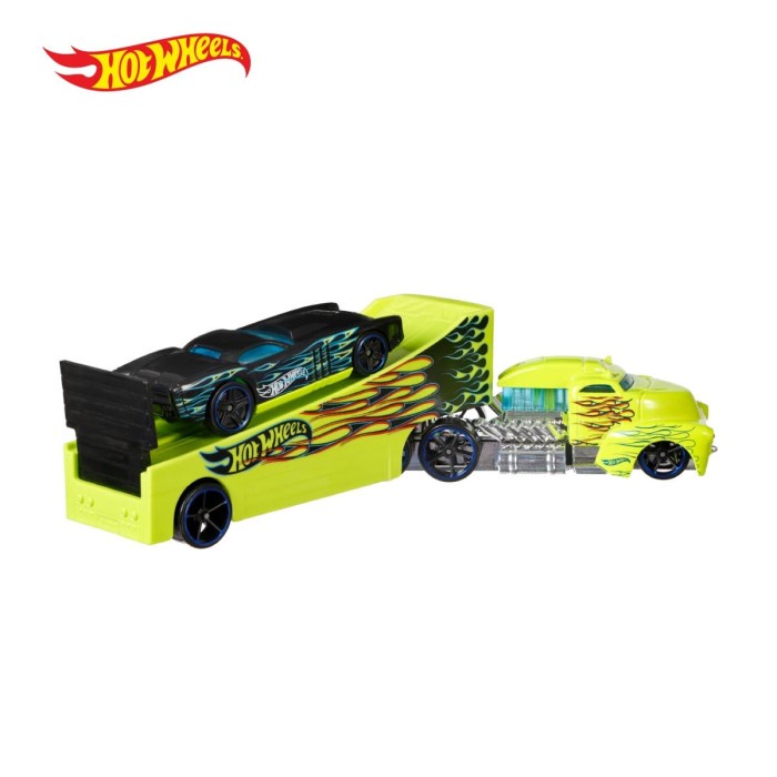 Hot Wheels Super Rig Rock N Race Vehicle - Mainan Mobil Anak #Original