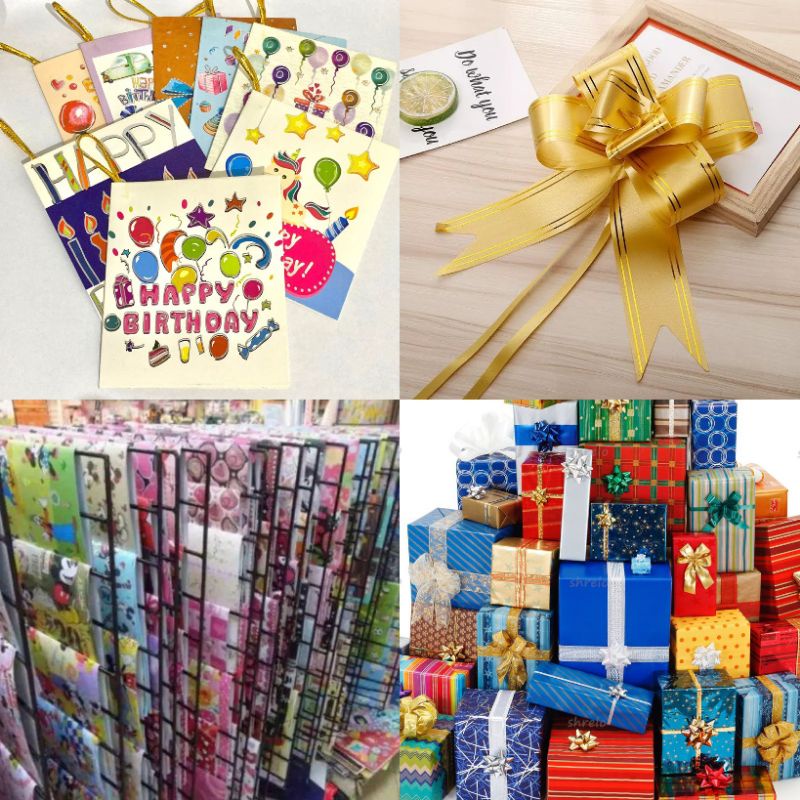 

Tambahan Bungkus Kado Kertas Kado Kartu Ucapan Pita Tarik