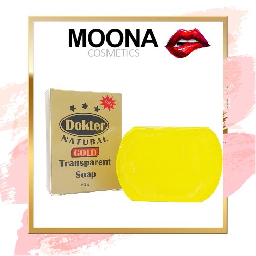 SABUN DOKTER GOLD / Sabun Batang Dokter Natural Gold Transparent Soap
