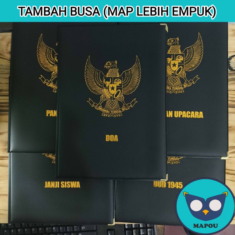 

MAP UPACARA (TAMBAH BUSA) WARNA HITAM SATU SET