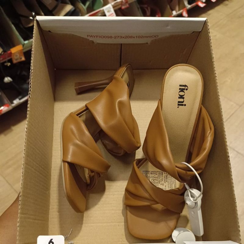 PAYLESS HEEL - LULU TAN 195907 HEEL TERBUKA BY FIONI