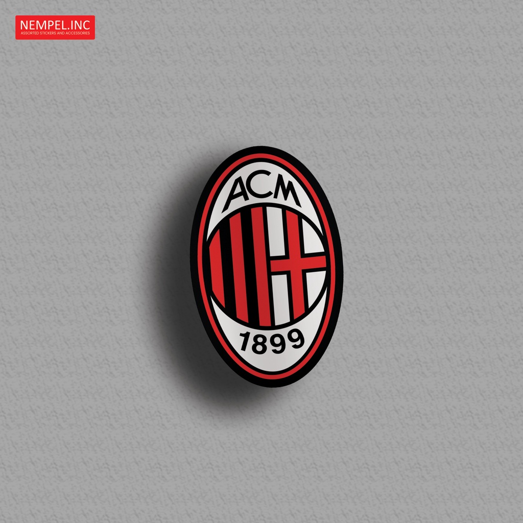 

Sticker Stiker AC Milan Logo 001