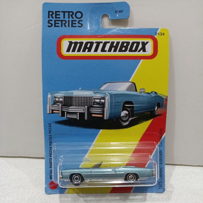 Matchbox retro series 1975 CADILLAC ELDORADO CONVERTIBLE