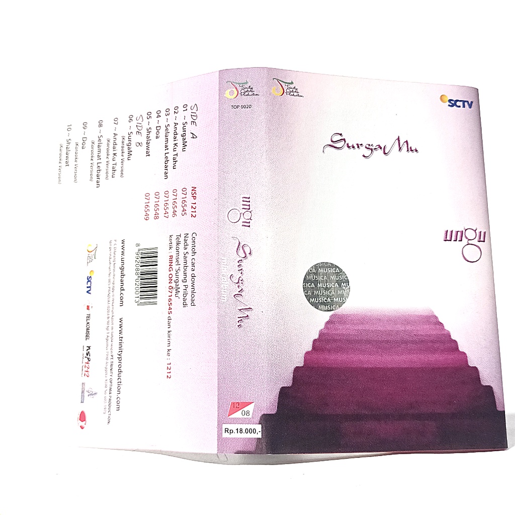 kaset tape Ungu SurgaMu new open sealed