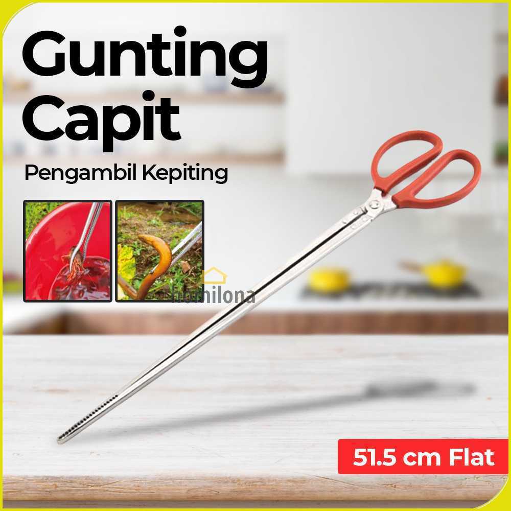 HOUSEEN Crab Tongs Gunting Capit Pengambil Kepiting - CT1716