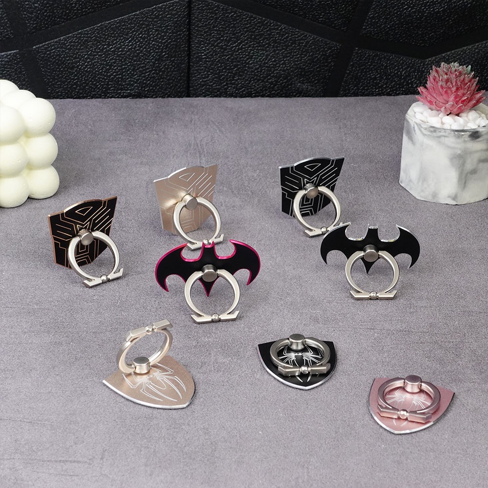 GANTUNGAN HANDPHONE RING STAND METAL 4D RING STAND MOTIF COWOK RING HOLDER METAL MOTIF COWOK