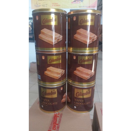 Wafer Columbia Kaleng 300gr