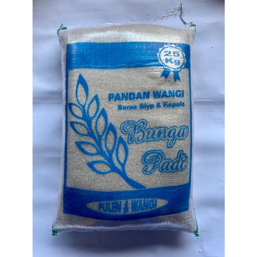 Beras Pandan Wangi Bunga Padi 25 Kg (Bandung Lembang Cimahi)