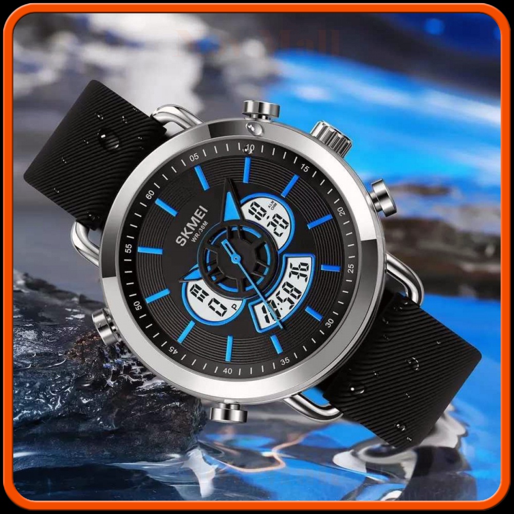 SKMEI Jam Tangan Pria Digital Sport Watch Alarm Waterproof 30 Bar - 1860