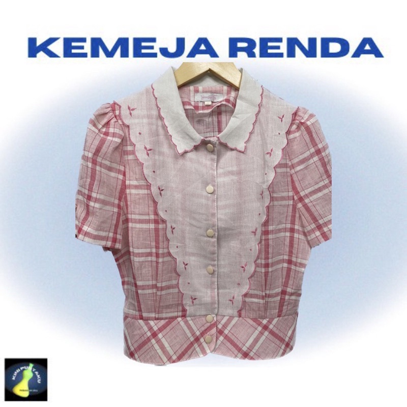 PRELOVED KEMEJA RENDA