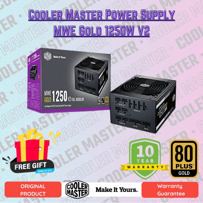 Cooler Master Power Supply MWE Gold 1250W V2