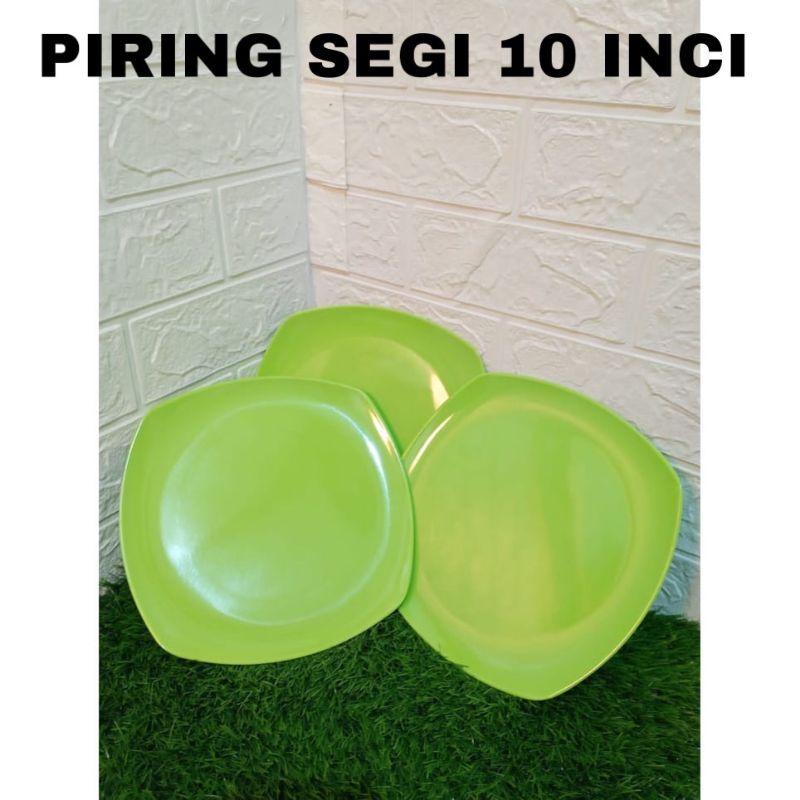 PIRING MELAMIN SEGI CEPER 10 INCI BESAR / PIRING MAKAN MELAMIN